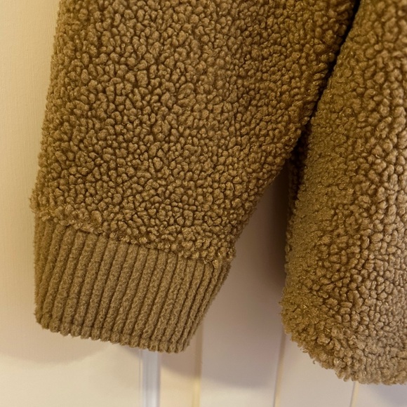 Thread & Supply High Pile Fleece Shacket Size Large - Picture 7 of 15